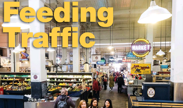 Feeding Traffic | Dining: Developers add food halls to menu to draw in shoppers